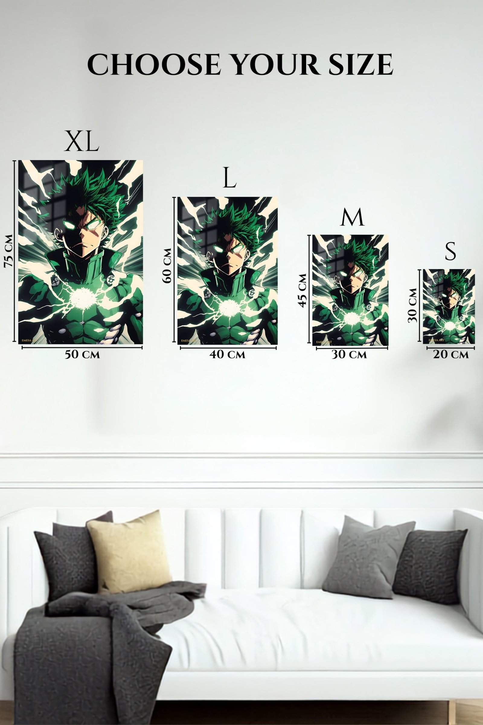 Emberwing Dragon metal wall art print, view 6