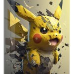 Infernal Gaze metal wall art print
