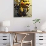 Infernal Gaze metal wall art print, view 5