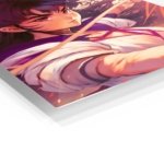Sunset Archer metal wall art print, view 2