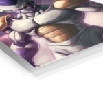 Armored Alien Under Twin Moons metal wall art print, view 2
