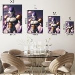 Armored Alien Under Twin Moons metal wall art print, view 6