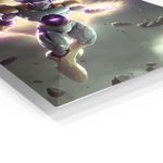Lightning Armored Warrior metal wall art print, view 2