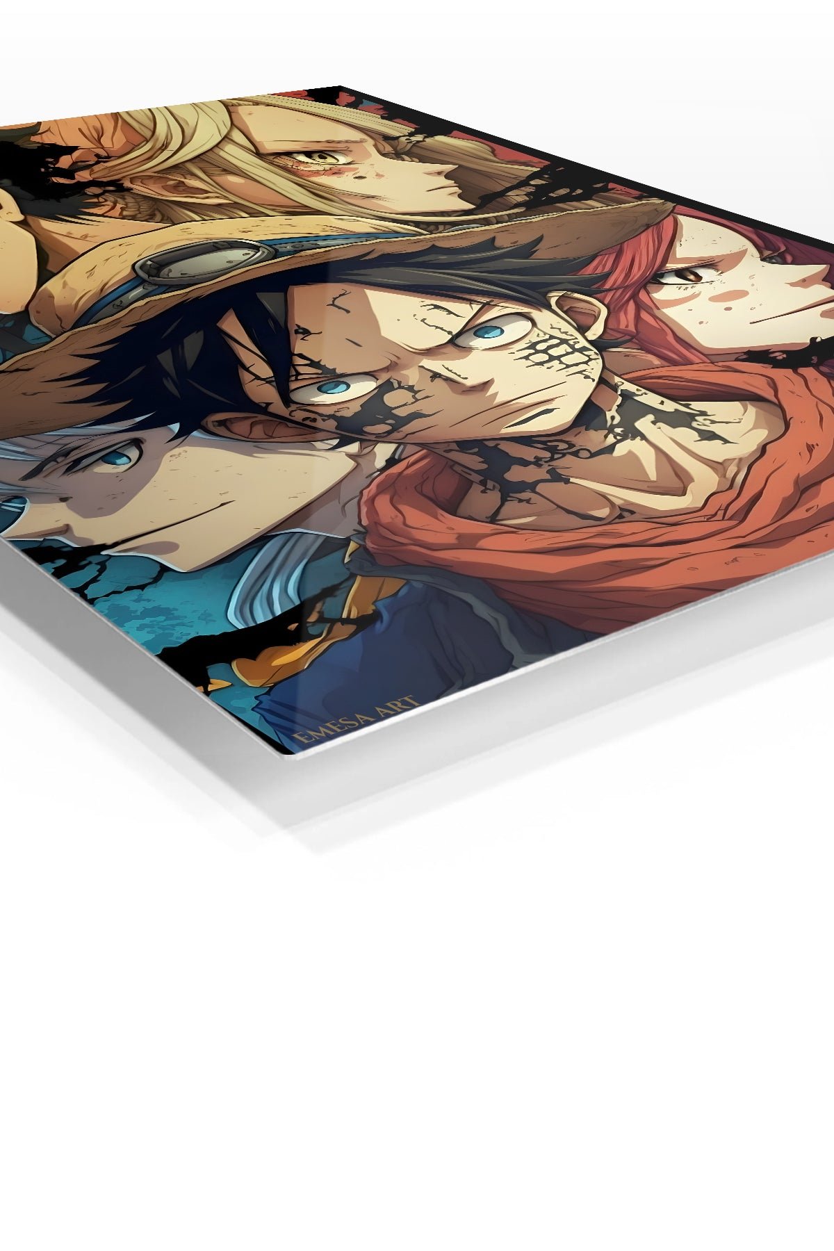Battle-Worn Adventurers Portrait Collage metal wall art print, view 2