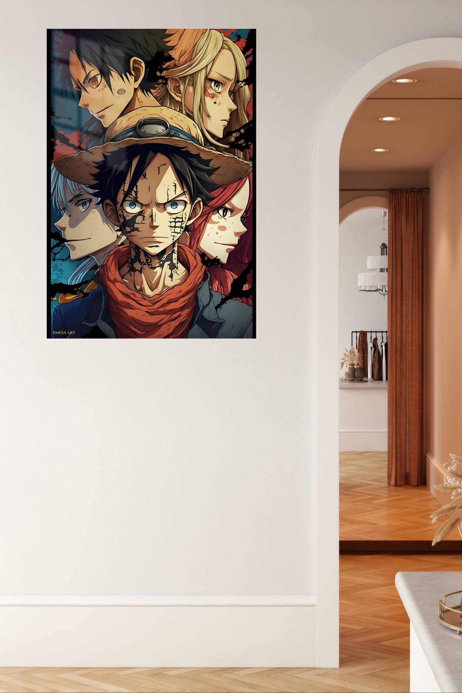 Battle-Worn Adventurers Portrait Collage metal wall art print, view 5