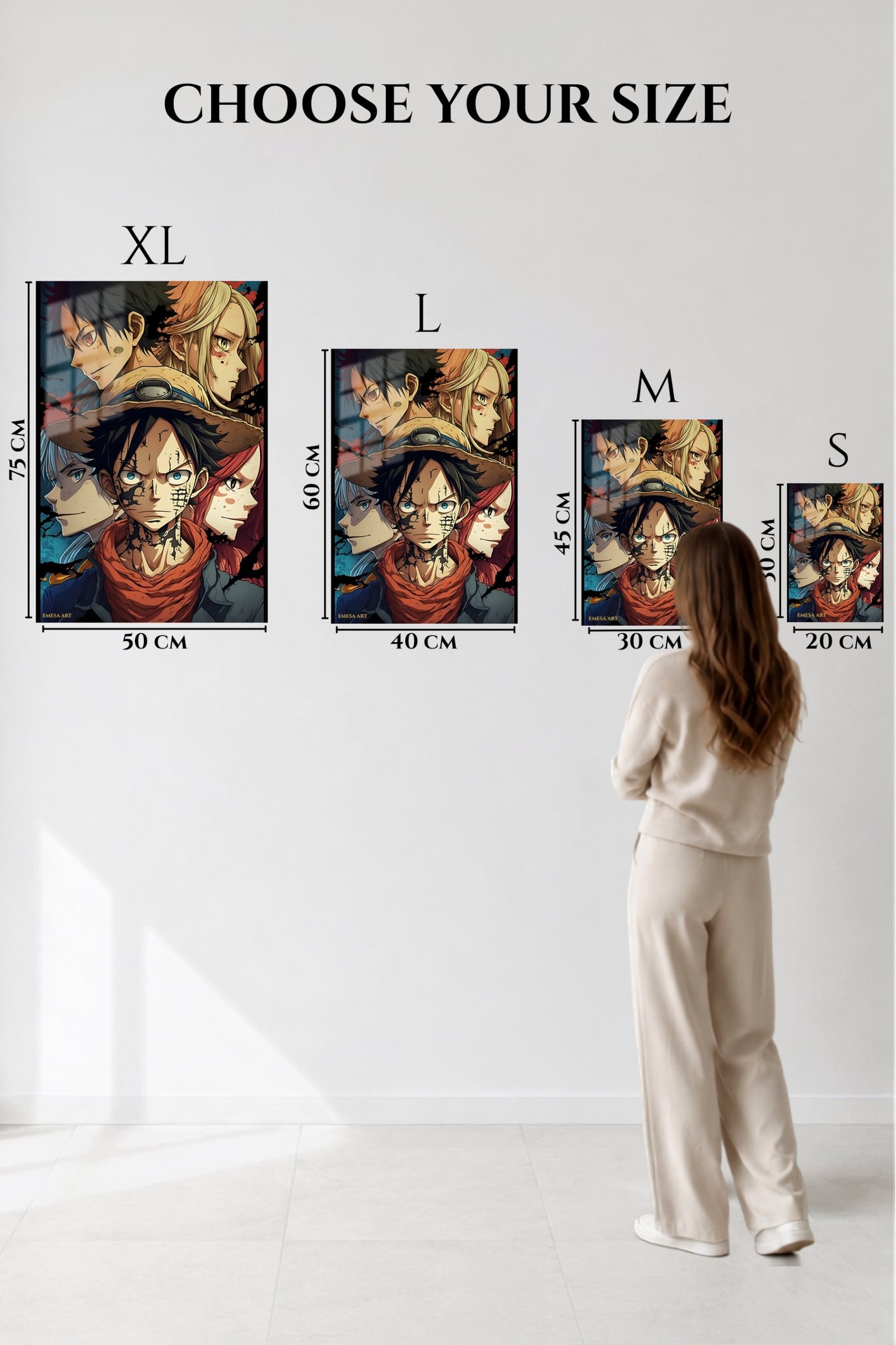 Battle-Worn Adventurers Portrait Collage metal wall art print, view 6