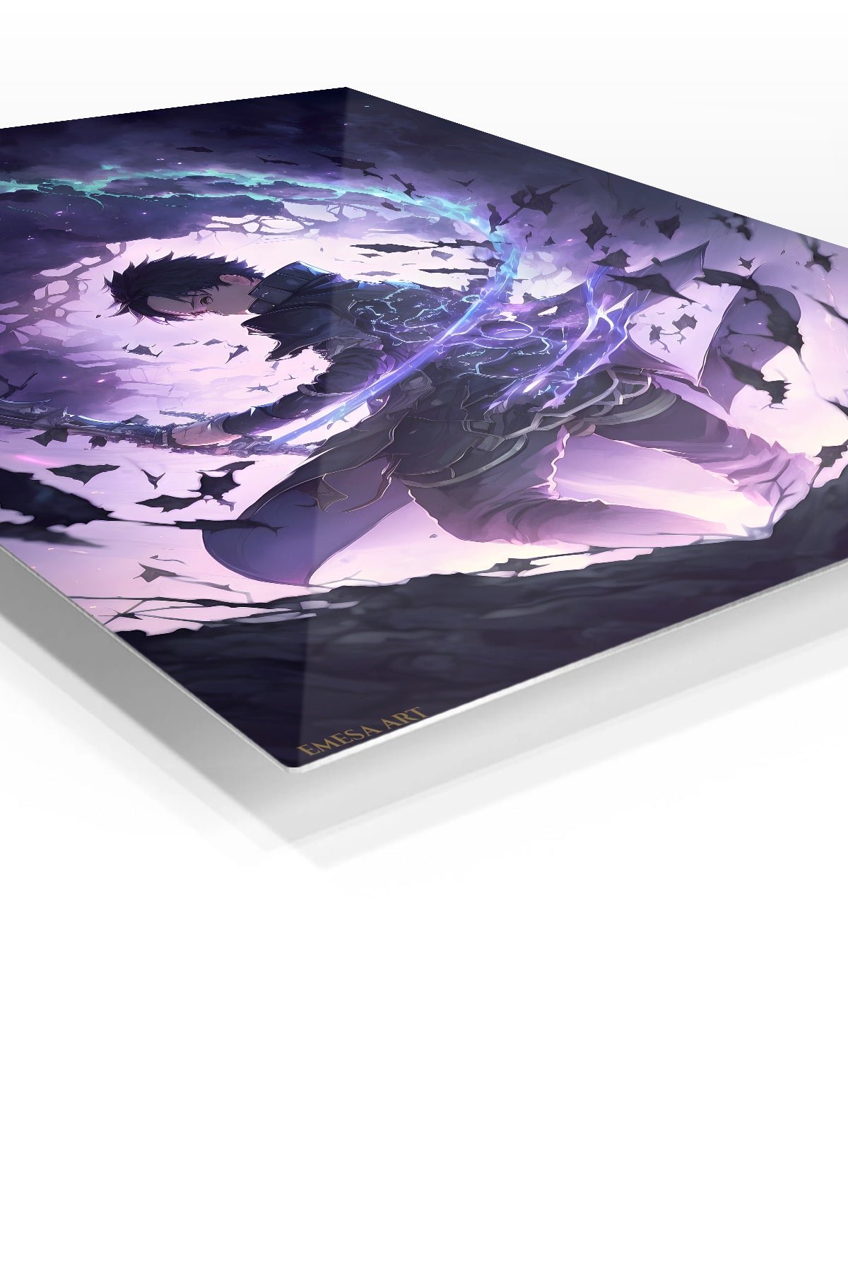 Shadow Archer in the Rift metal wall art print, view 2