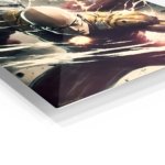 Thunder Fist Warrior metal wall art print, view 2