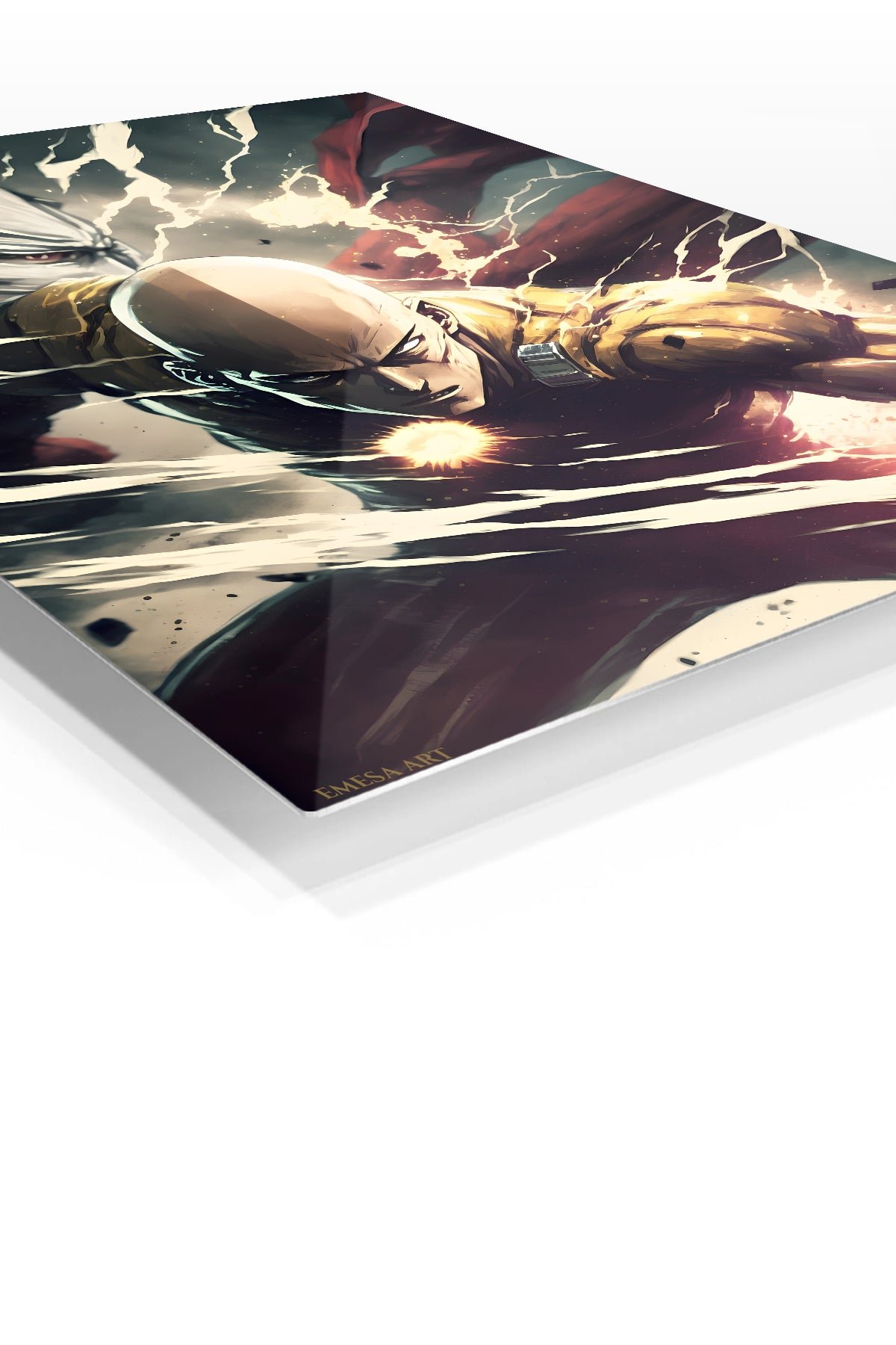 Thunder Fist Warrior metal wall art print, view 2