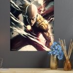 Thunder Fist Warrior metal wall art print, view 4