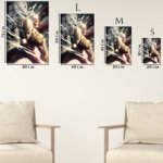 Thunder Fist Warrior metal wall art print, view 6