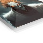 Flame-Haired Skull Guardian metal wall art print, view 2