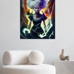 Stormbound Horned Sorceress metal wall art print, view 5