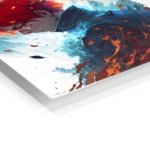 Ember Crown Warrior metal wall art print, view 2