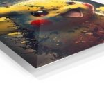 Electric Mouse Burst metal wall art print, view 2