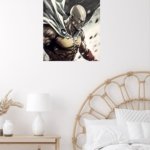 Bald Hero in a Storm metal wall art print, view 5