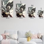 Bald Hero in a Storm metal wall art print, view 6