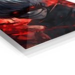 Crimson Grin Shadow Warrior metal wall art print, view 2