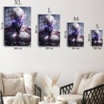 Shattered Violet Sentinel metal wall art print, view 6