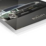 1968 Green Ford Mustang Bullitt metal wall art print, view 2