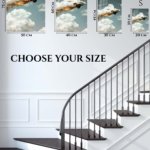Classic Car Above the Clouds metal wall art print, view 6