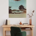 Roadside Flying Saucer metal wall art print, view 5