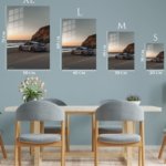 Coastal Sunset Sports Car metal wall art print, view 6