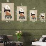 Earth Tone Balance metal wall art print, view 6