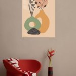 Sage Vessels and Terracotta Sun metal wall art print, view 5