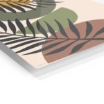 Sunlit Botanical Arches metal wall art print, view 2