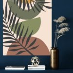 Sunlit Botanical Arches metal wall art print, view 4