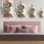 Sunlit Botanical Arches metal wall art print, view 6