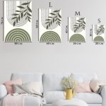 Olive Branch and Arch Forms metal wall art print, view 6