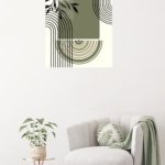 Olive Branch Archways metal wall art print, view 5