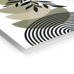 Olive Branch and Arches metal wall art print, view 2