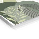 Sage Sun and Archway metal wall art print, view 2