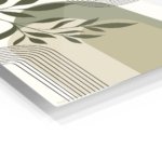 Olive Branch Archways metal wall art print, view 2