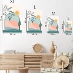 Desert Sun Arch metal wall art print, view 6