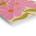 Pink Poppy Bloom metal wall art print, view 2
