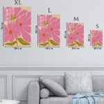 Pink Poppy Bloom metal wall art print, view 6