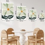 Sage Bloom metal wall art print, view 6
