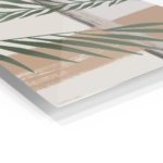 Sage Palm Fronds metal wall art print, view 2