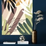 Sunlit Tropical Foliage metal wall art print, view 4