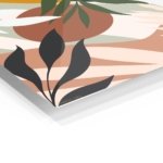 Tropical Terra Abstract metal wall art print, view 2