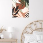 Tropical Terra Abstract metal wall art print, view 5