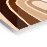 Earth Tone Archways metal wall art print, view 2