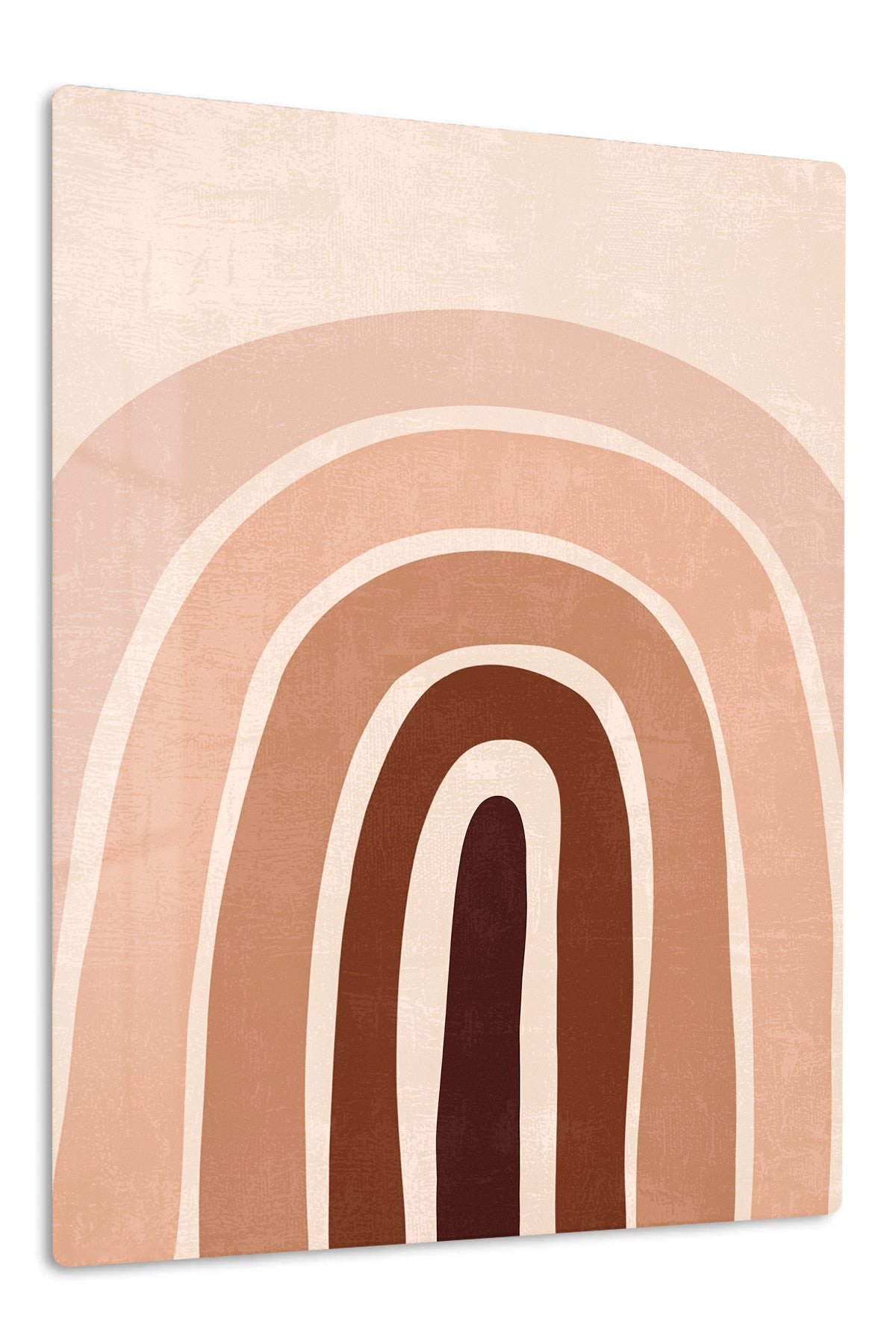 Terracotta Archway metal wall art print