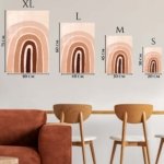 Terracotta Archway metal wall art print, view 6