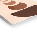 Earth Tone Balance metal wall art print, view 2