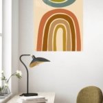 Earth Tone Archways metal wall art print, view 5